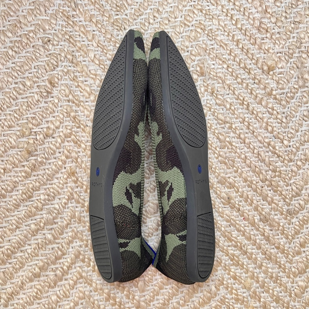Rothy's The Point Olive Camo - Picture 5 of 9
